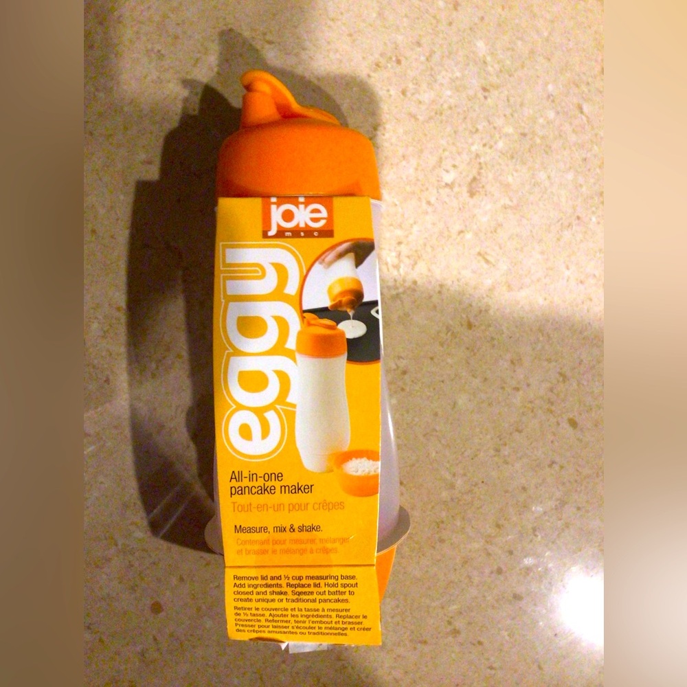 Joie MSC All-in-one Pancake maker. Measure Mix & Shake. Dispenser Squeeze Bottle